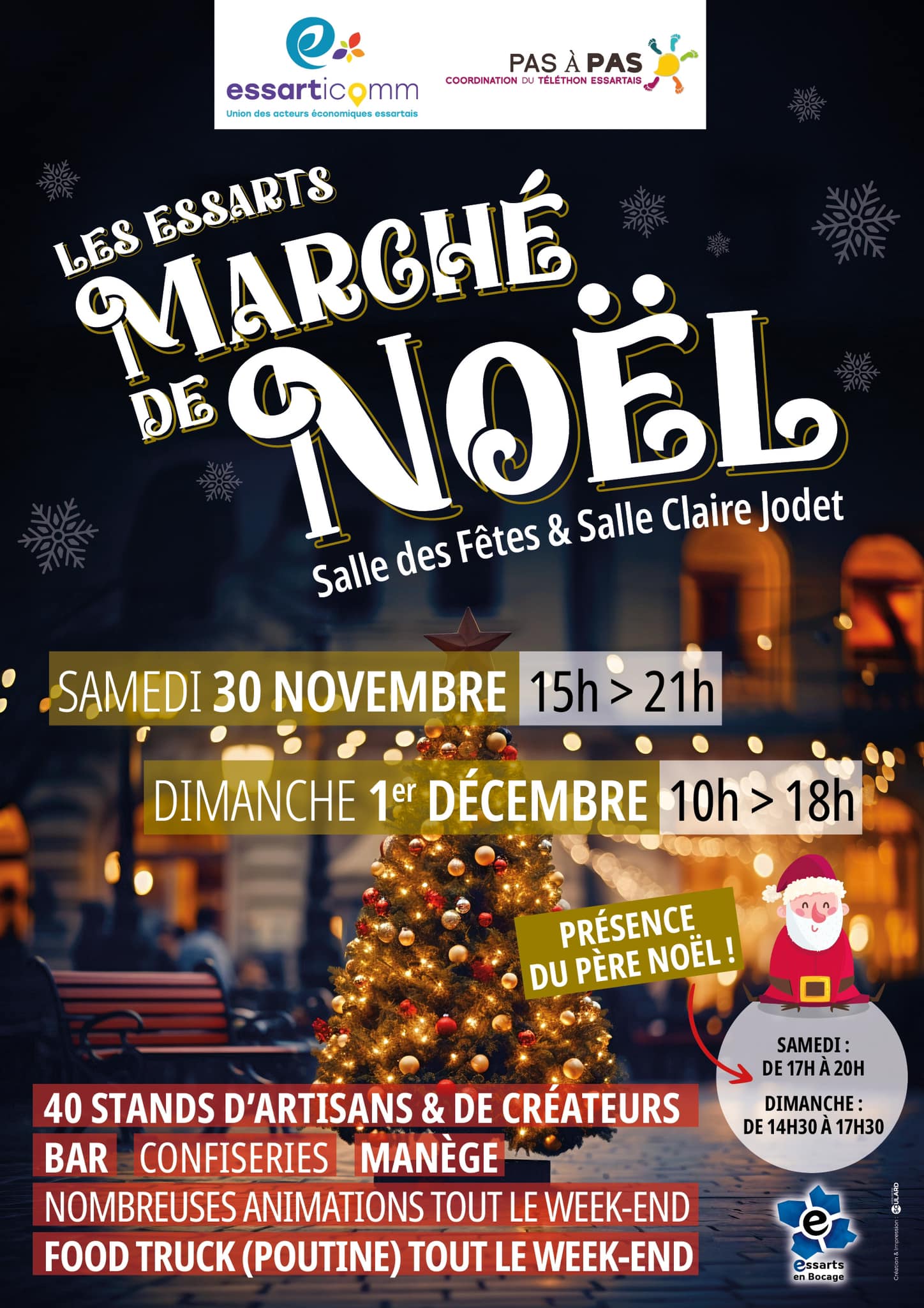 Marché de noel les essarts